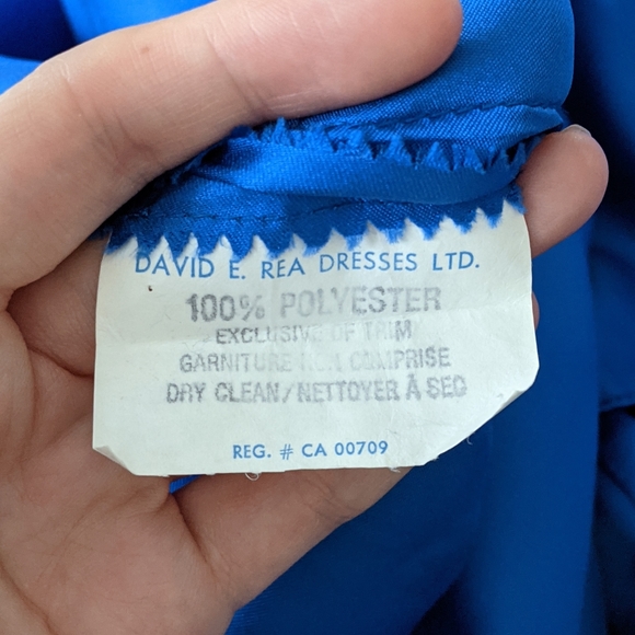 Blue Party Dress - Picture 3 of 3